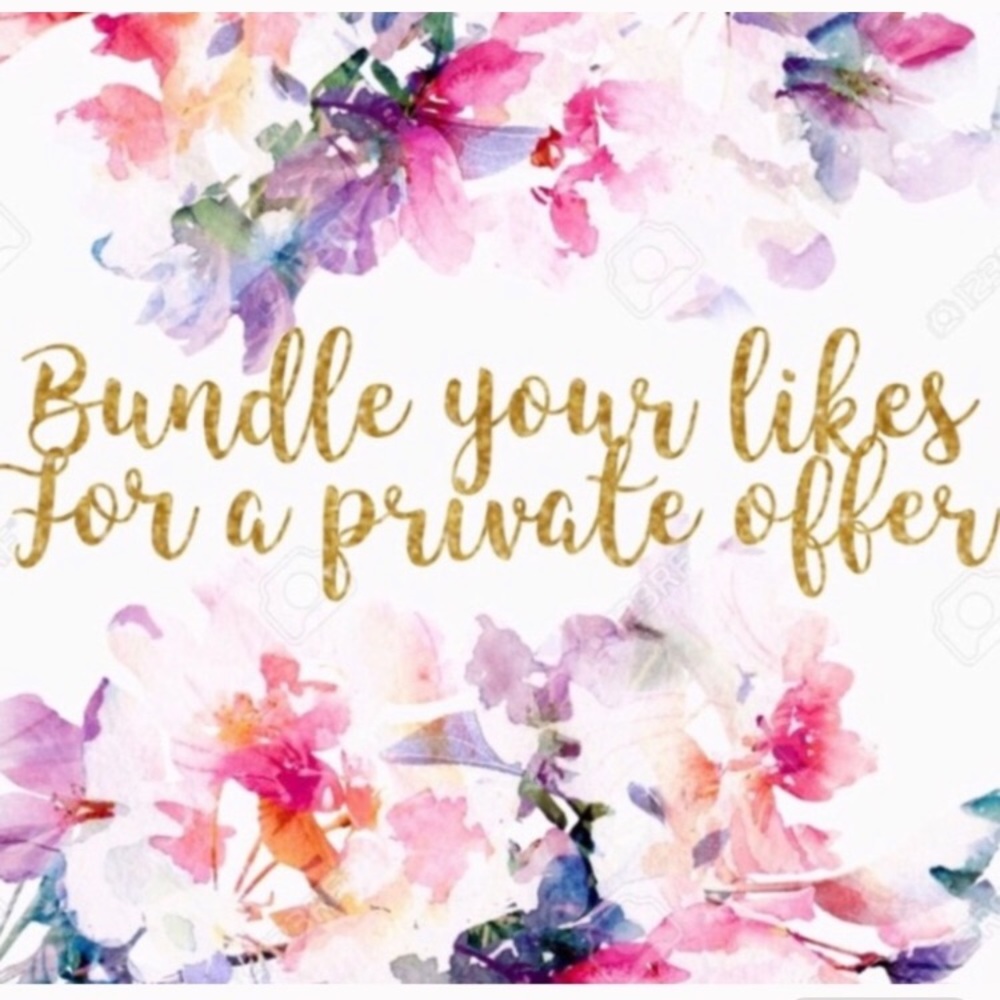 Bundle for a private offer! :)